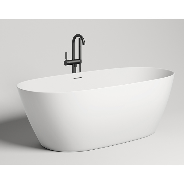 Ванна из искусственного камня Salini Sofia S-Stone 165x75 белая матовая