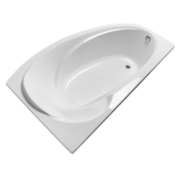 Акриловая ванна 1MarKa Julianna 170x100 R белая, без каркаса