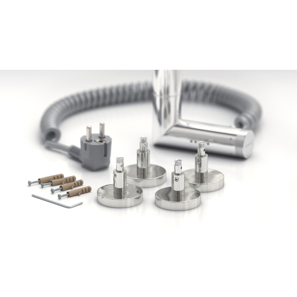 Полотенцесушитель электрический Сунержа Галант 2.0 100х50 L хром Полотенцесушитель электрический Сунержа Галант 2.0 100х50 L хром