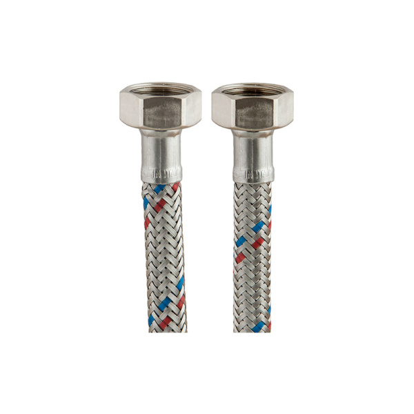 Подводка воды Flexitaly 150040480RB DN8 1/2" 80 см Подводка воды Flexitaly 150040480RB DN8 1/2" 80 см