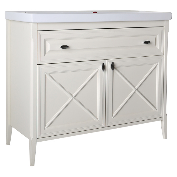 Тумба с раковиной ASB Wood Line Монте 100 бежевая Тумба с раковиной ASB Wood Line Монте 100 бежевая