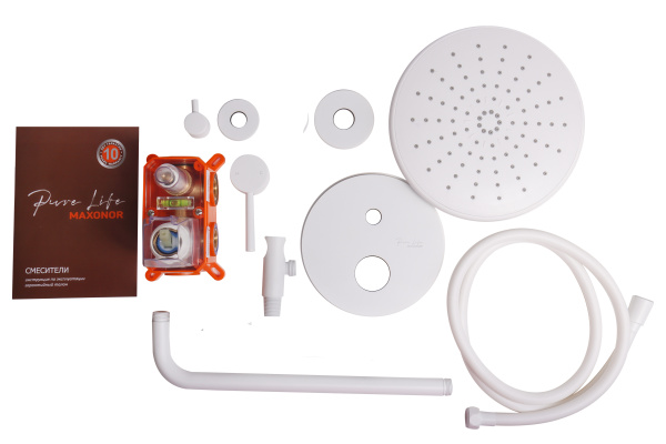 Встр душ система белый матовый Superior MAXONOR Встр душ система белый матовый Superior MAXONOR