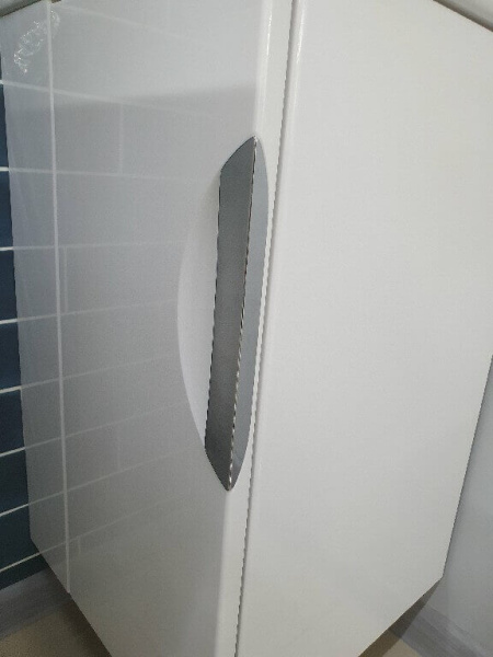 Тумба с раковиной Aqwella Рио 45 белая Тумба с раковиной Aqwella Рио 45 белая