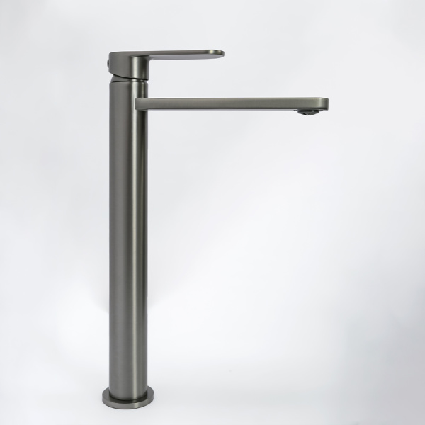 Смеситель для раковины AVS Beauty высокий, оружейная сталь Смеситель для раковины AVS Beauty высокий, оружейная сталь