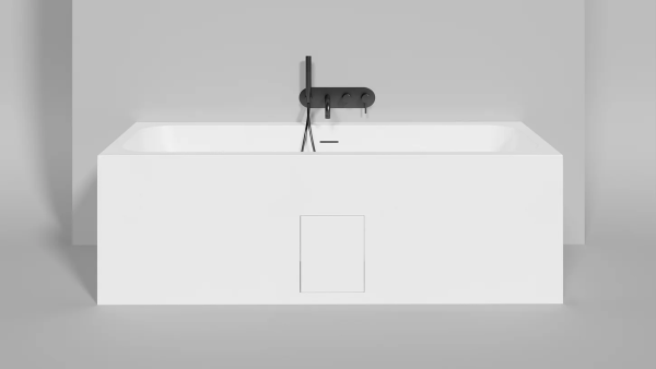 Ванна из искусственного камня Salini Ornella Axis Kit S-Stone 180x80 белая, с ножками и донным клапаном Ванна из искусственного камня Salini Ornella Axis Kit S-Stone 180x80 белая, с ножками и донным клапаном