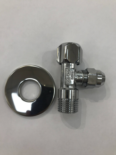 Кран угловой 1/2х3/8 с цангой GROHE 2201800M Кран угловой 1/2х3/8 с цангой GROHE 2201800M