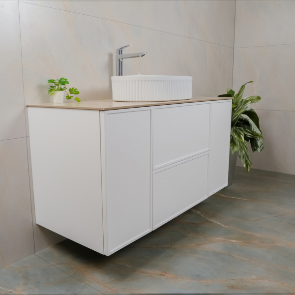 Тумба с раковиной AVS Палитра 120 (50x32) белая, 2 ящика и 2 дверки Тумба с раковиной AVS Палитра 120 (50x32) белая, 2 ящика и 2 дверки