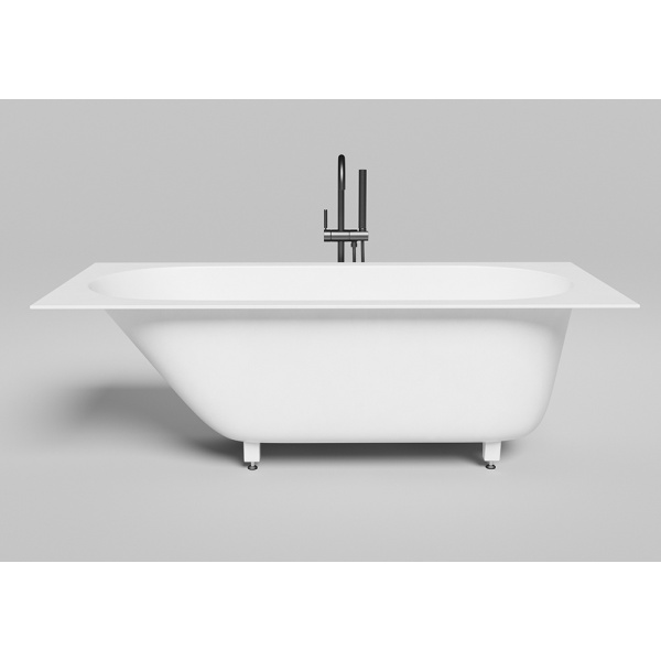 Ванна из искусственного камня Salini Ornella KIT S-Sense 170x80 белая с ножками Ванна из искусственного камня Salini Ornella KIT S-Sense 170x80 белая с ножками