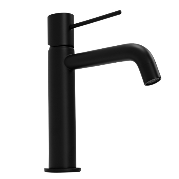 Смеситель для раковины AVS Slimmer черный матовый Смеситель для раковины AVS Slimmer черный матовый