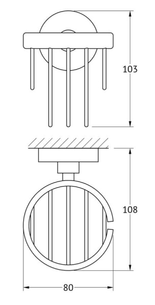 Держатель освежителя воздуха Harmonie Artwelle HAR 050
