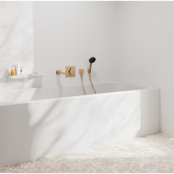 Настенный держатель для душа Hansgrohe Porter S 28331140 бронза Настенный держатель для душа Hansgrohe Porter S 28331140 бронза