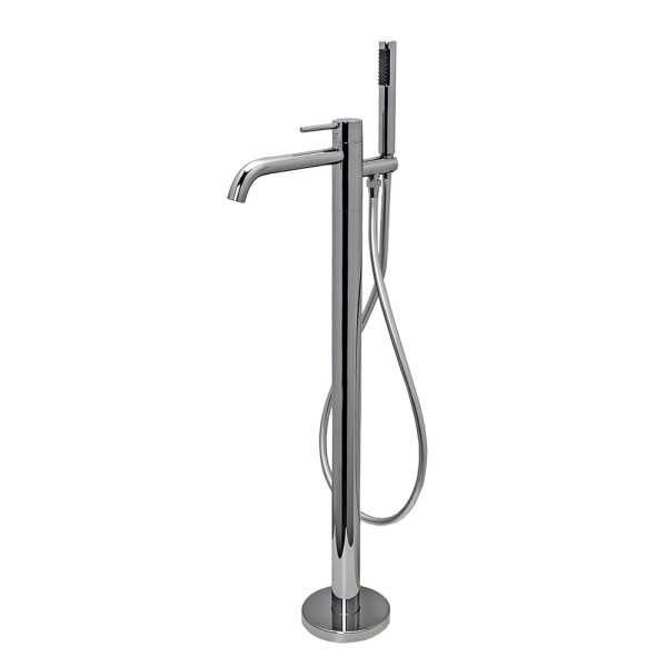 Смеситель для ванны с душем AVS Slimmer напольный, хром Смеситель для ванны с душем AVS Slimmer напольный, хром