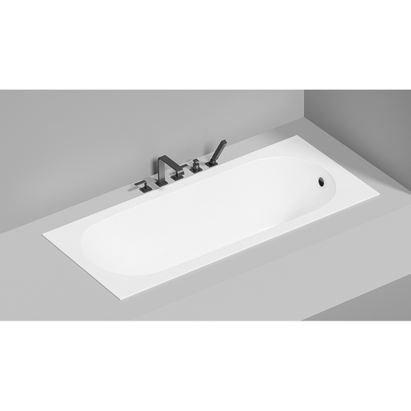 Ванна из искусственного камня Salini Ornella S-Sense 180x80 белая с ножками Ванна из искусственного камня Salini Ornella S-Sense 180x80 белая с ножками