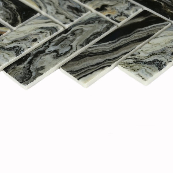 Мозаика Bonaparte Hadar Black 26,8x28,6 стеклянная Мозаика Bonaparte Hadar Black 26,8x28,6 стеклянная