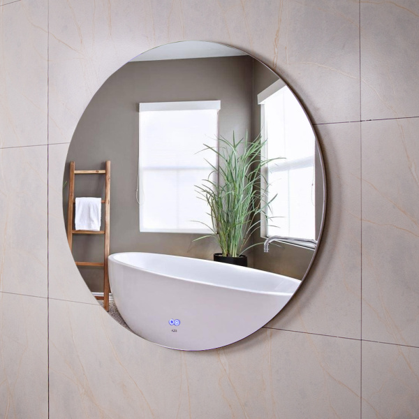 Зеркало с подсветкой AVS Лангано 90x90 см, антипар Зеркало с подсветкой AVS Лангано 90x90 см, антипар