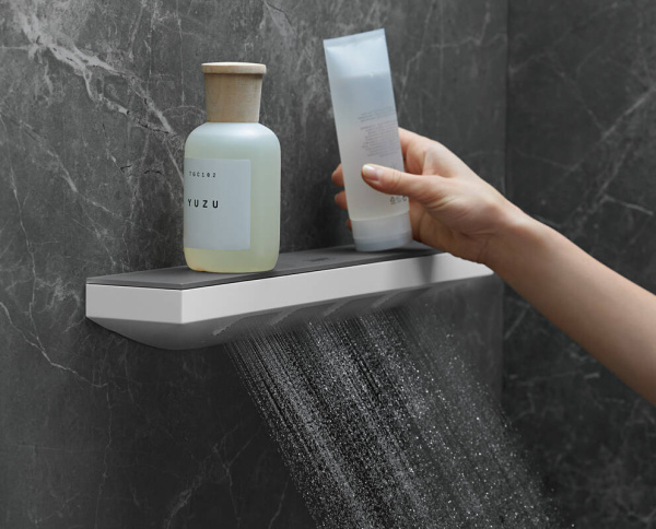 Боковой душ 500 с полкой Rainfinity Hansgrohe 26243000 Боковой душ 500 с полкой Rainfinity Hansgrohe 26243000