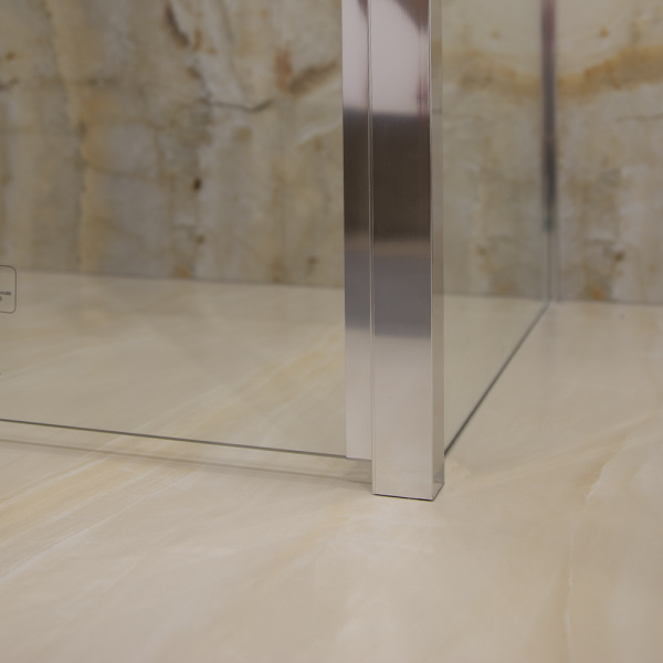 Душевой уголок AVS Ультра 100x90 профиль хром, стекло прозрачное