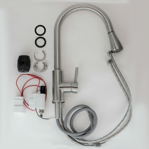 Смеситель для кухни Esko touch element TSS 519 сталь Смеситель для кухни Esko touch element TSS 519 сталь