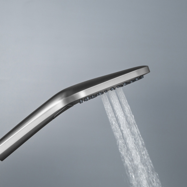 Душевая лейка AVS Cube оружейная сталь Душевая лейка AVS Cube оружейная сталь