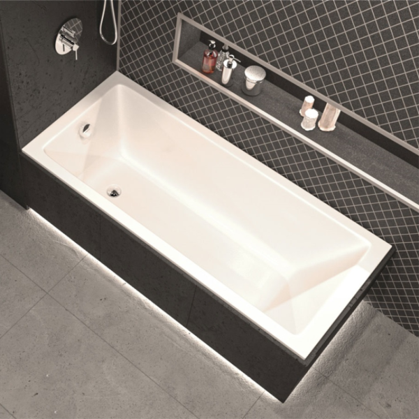 Акриловая ванна Whitecross Wave Slim 150х70 белая, без каркаса Акриловая ванна Whitecross Wave Slim 150х70 белая, без каркаса