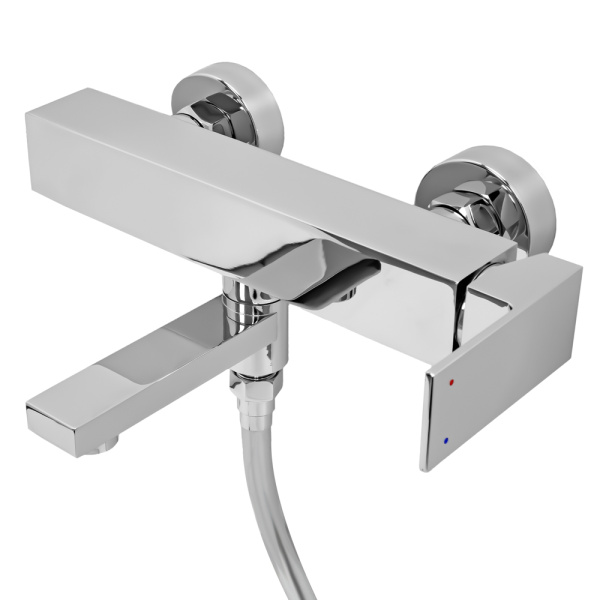 Смеситель для ванны с душем AVS Cube хром Смеситель для ванны с душем AVS Cube хром