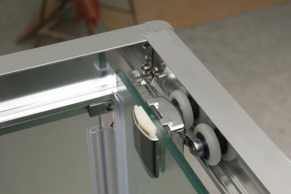 Душевой уголок BelBagno Uno UNO-AH-1-120/80-P-Cr 120х80 профиль хром, рифленое стекло