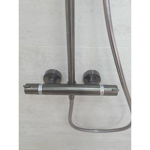 Душевая стойка Hansgrohe Croma Select S 26890340 черный хром Душевая стойка Hansgrohe Croma Select S 26890340 черный хром