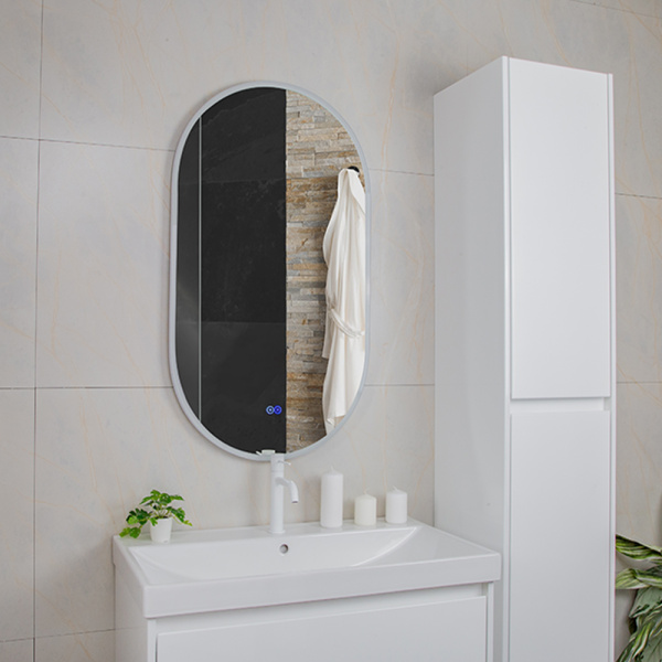 Зеркало с подсветкой AVS Агния 55x100 см, антипар Зеркало с подсветкой AVS Агния 55x100 см, антипар