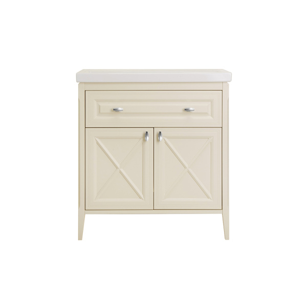 Тумба с раковиной ASB Wood Line Монте 80 бежевая Тумба с раковиной ASB Wood Line Монте 80 бежевая