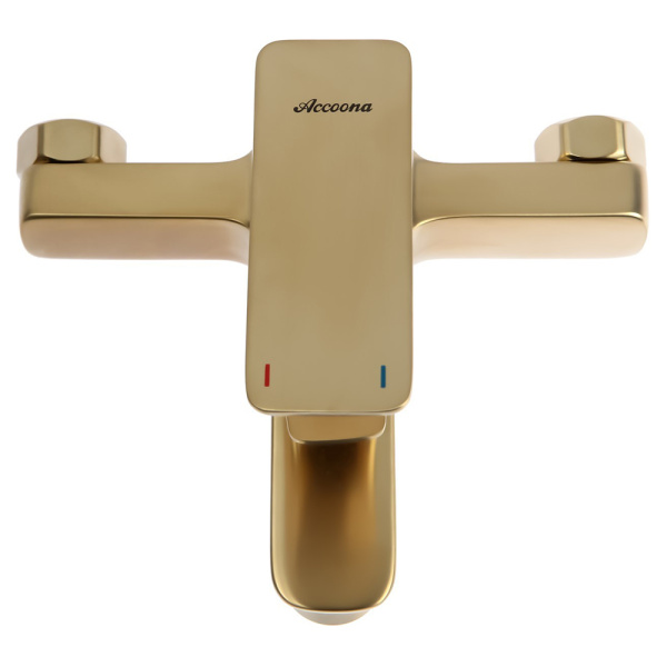 Смеситель для ванны с душем Accoona H126AW A63126AW золото Смеситель для ванны с душем Accoona H126AW A63126AW золото