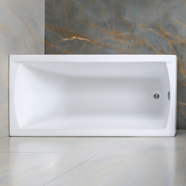 Акриловая ванна AVS Модена 170x70 белая без каркаса Акриловая ванна AVS Модена 170x70 белая без каркаса