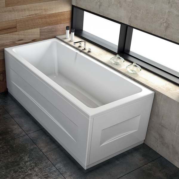 Акриловая ванна Kolpa-San Elektra 180х80 белая, с каркасом, экранами и сливом-переливом Акриловая ванна Kolpa-San Elektra 180х80 белая, с каркасом, экранами и сливом-переливом