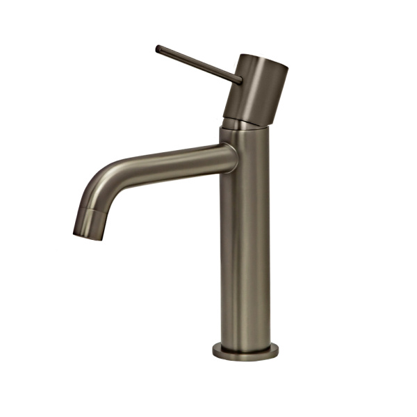 Смеситель для раковины AVS Slimmer оружейная сталь Смеситель для раковины AVS Slimmer оружейная сталь