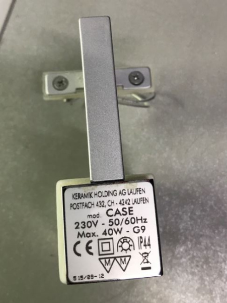 Плафон д/свет-ка Б/У LAUFEN Плафон д/свет-ка Б/У LAUFEN