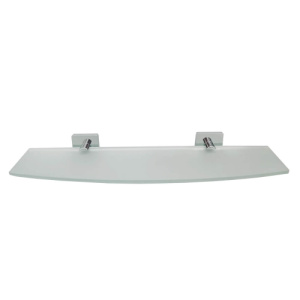 Полка стеклянная 50 см с держателями FBS AVA 033+ELU 015