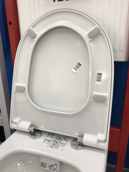 Крышка-сиденье VitrA Sento 130-003-009 (120-003-009) с микролифтом Крышка-сиденье VitrA Sento 130-003-009 (120-003-009) с микролифтом