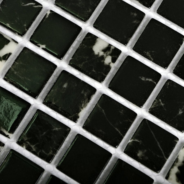 Мозаика Bonaparte Mia Black 30x30 стеклянная Мозаика Bonaparte Mia Black 30x30 стеклянная