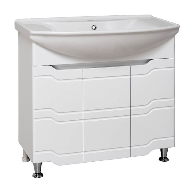 Тумба с раковиной Runo Стиль 00000001113+УТ000001523 85 см Тумба с раковиной Runo Стиль 00000001113+УТ000001523 85 см