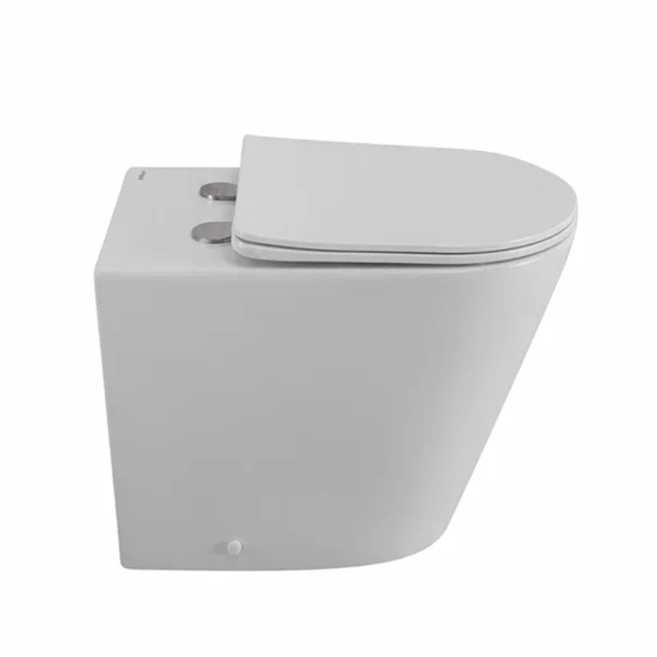 BB1003CBR/SC Унитаз приставной БЕЗОБОДКОВЫЙ с сиденьем FLAY-R BELBAGNO BB1003CBR/SC Унитаз приставной БЕЗОБОДКОВЫЙ с сиденьем FLAY-R BELBAGNO