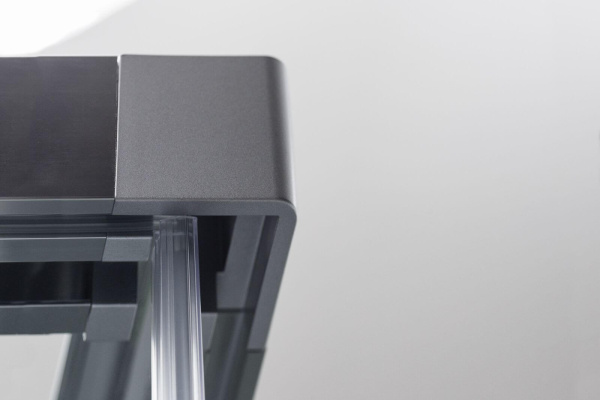 Душевой уголок Kolpa San SQ line TKK 80х80 профиль хром, стекло прозрачное