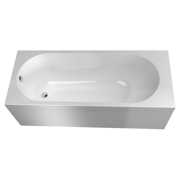 Акриловая ванна AVS Alta 170x70 белая с каркасом и экраном Акриловая ванна AVS Alta 170x70 белая с каркасом и экраном