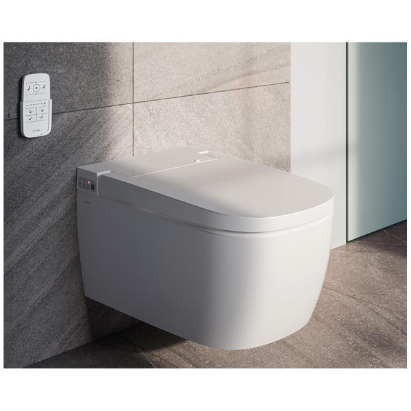 Унитаз подвесной VitrA V-care Basic 5674B003-6193(6103) интеллектуальный Унитаз подвесной VitrA V-care Basic 5674B003-6193(6103) интеллектуальный