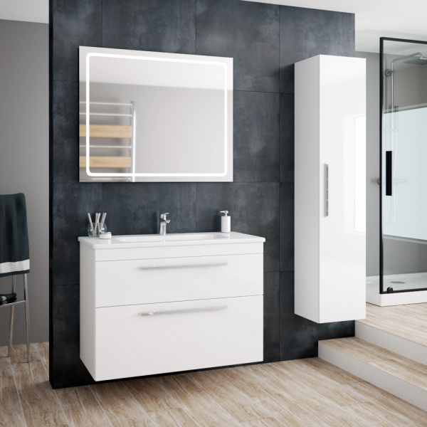 Тумба с раковиной Diborg Leonie 771227Н 100 см Тумба с раковиной Diborg Leonie 771227Н 100 см