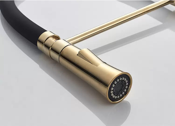 Смеситель для кухни Accoona A4890WF-1 золото Смеситель для кухни Accoona A4890WF-1 золото