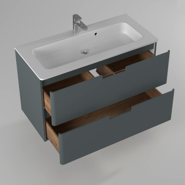 Тумба с раковиной Briz Прато 240 03-18100-16 ГРН 100 см Тумба с раковиной Briz Прато 240 03-18100-16 ГРН 100 см