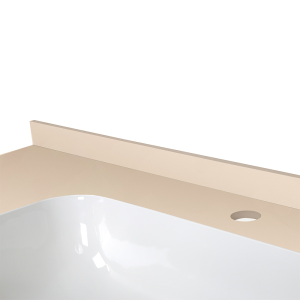 Раковина мебельная AVS Шарм 120x56 L белая/кремовая Раковина мебельная AVS Шарм 120x56 L белая/кремовая